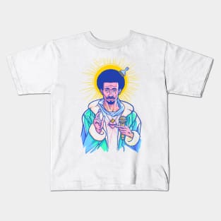 Jesus Walks Kids T-Shirt